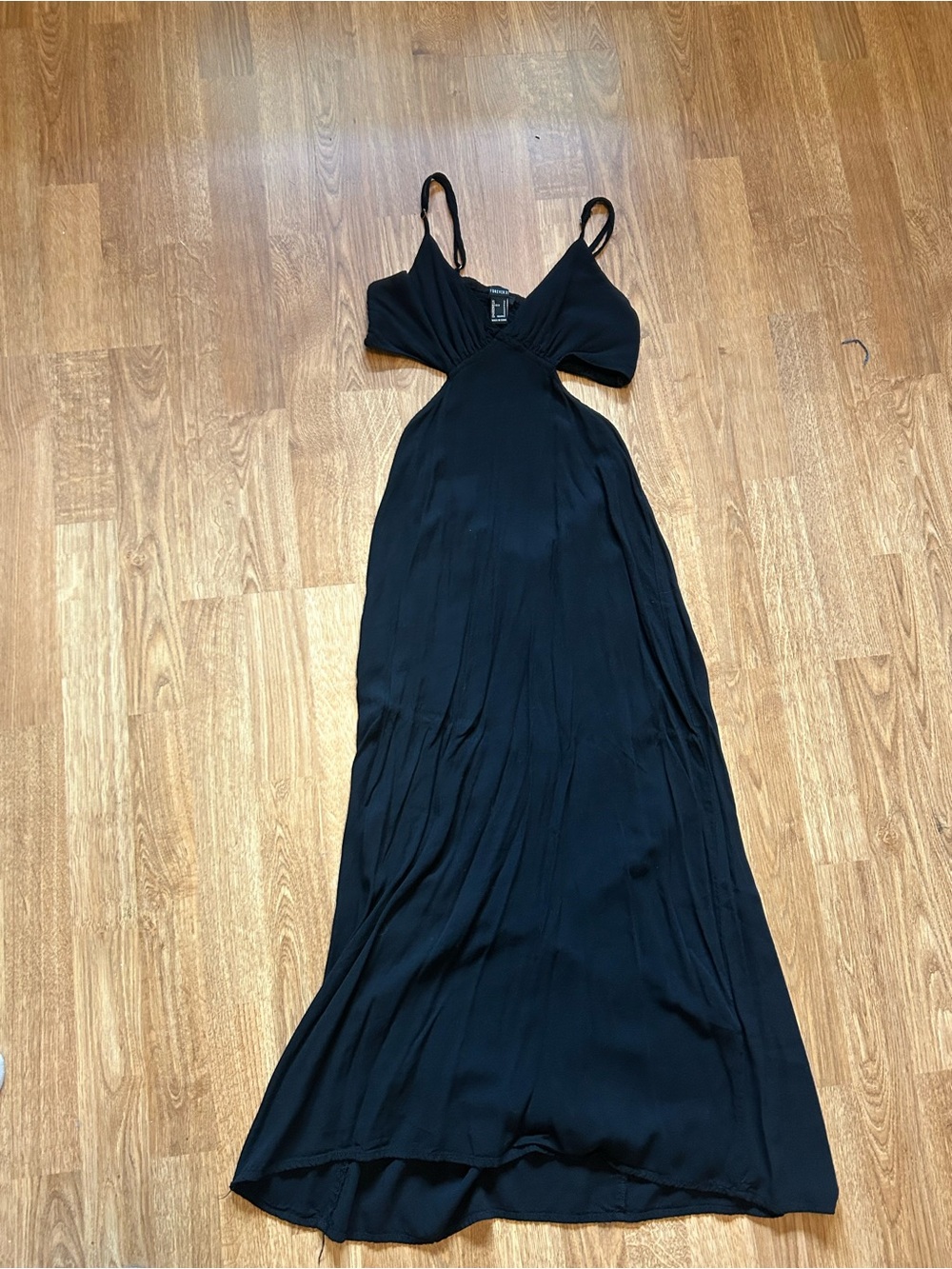 Black Cutout Maxi Dress